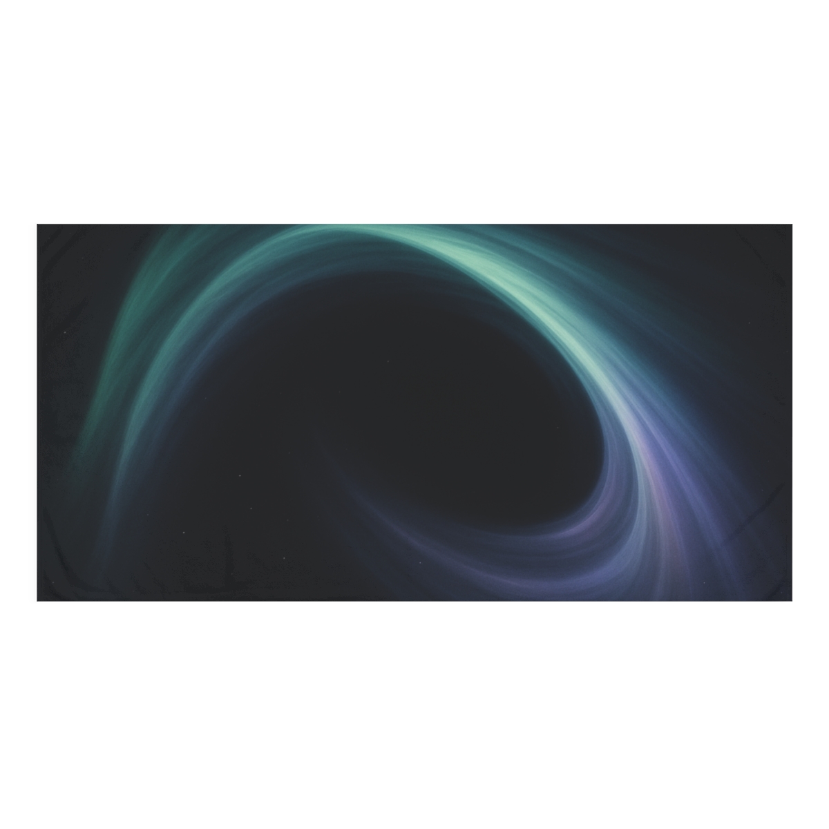 Aurora Drift Halo custom towels