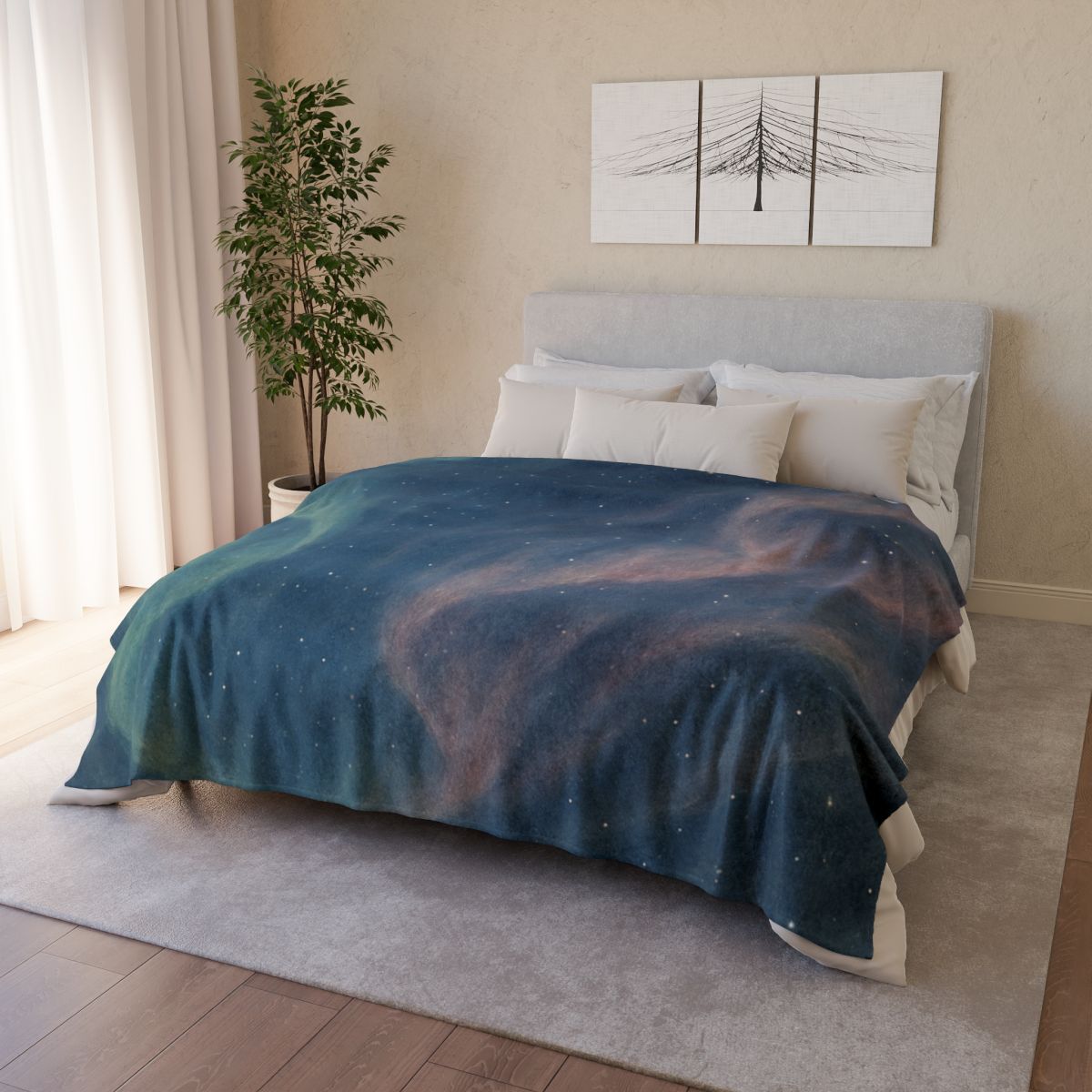 Aurora Drift Star Mirage decorative home blankets
