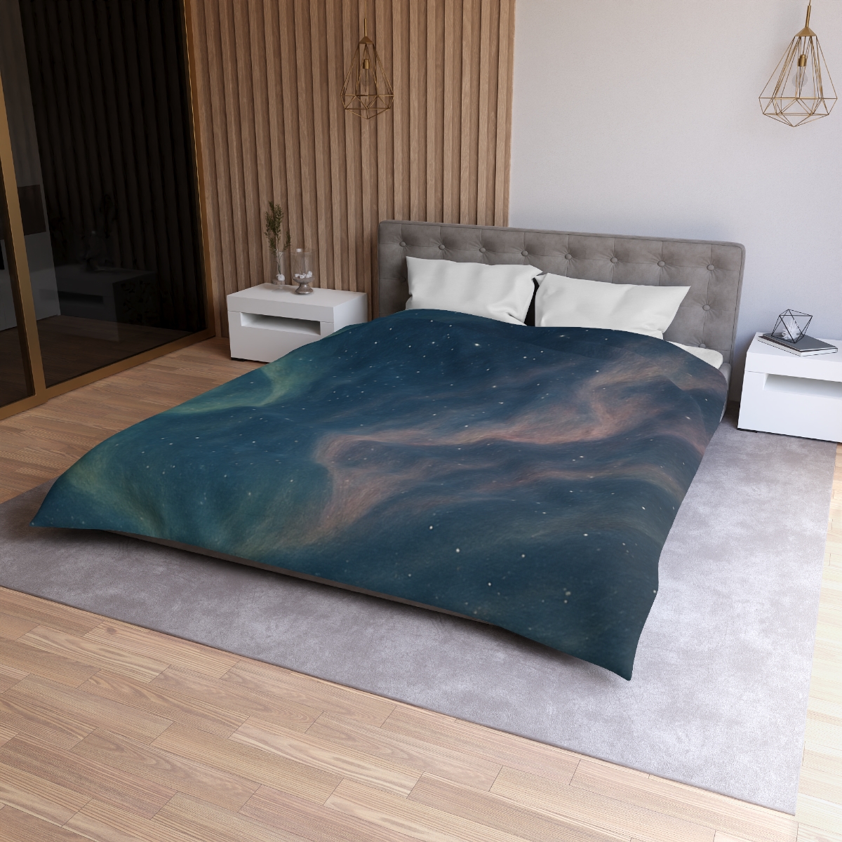 Aurora Drift Star Mirage personalized bedding duvets