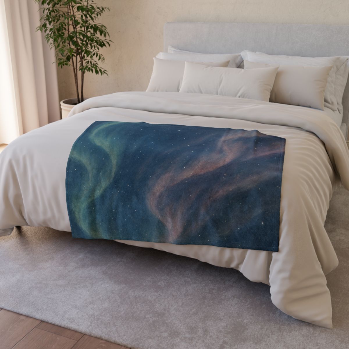 Aurora Drift Star Mirage decorative home blankets