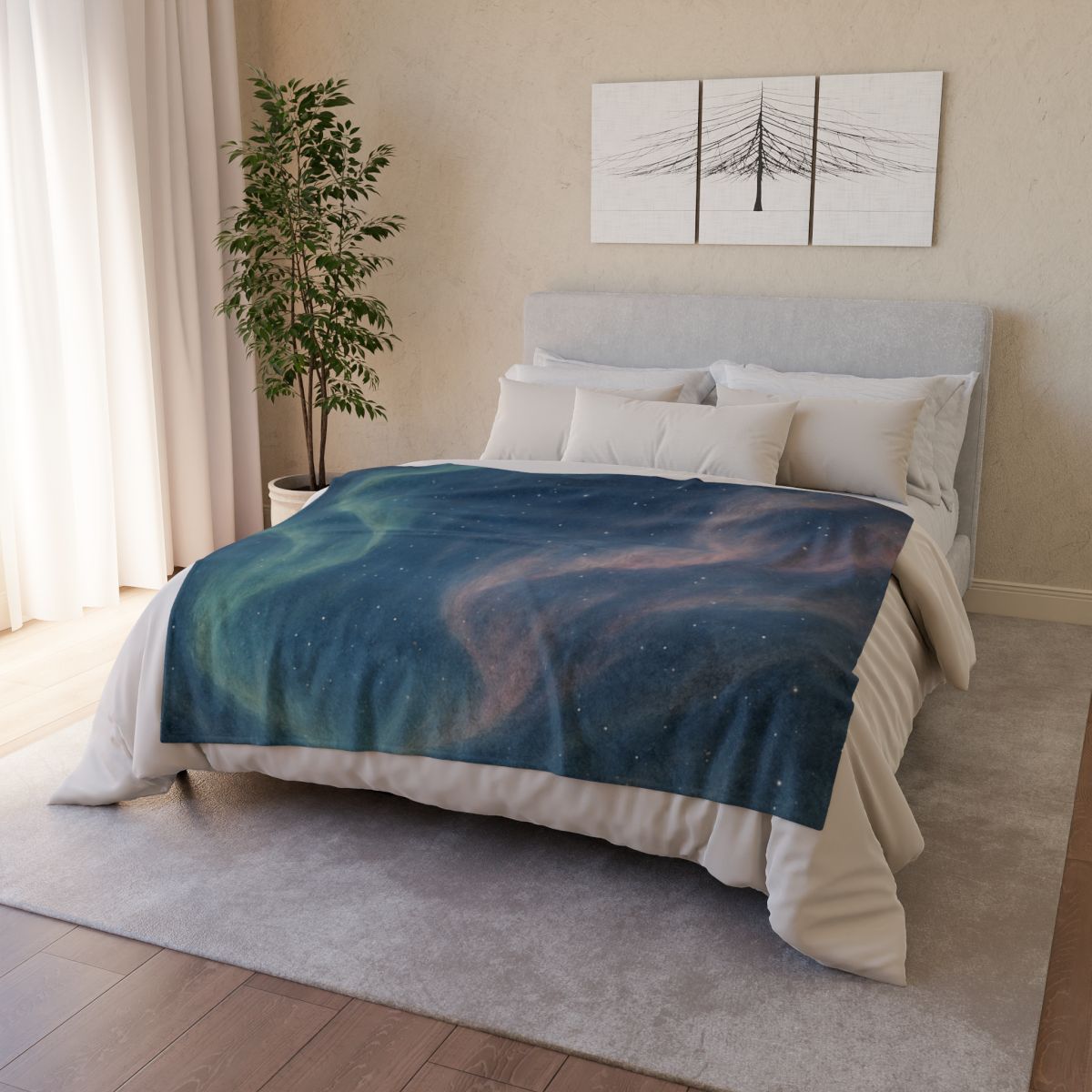 Aurora Drift Star Mirage decorative home blankets