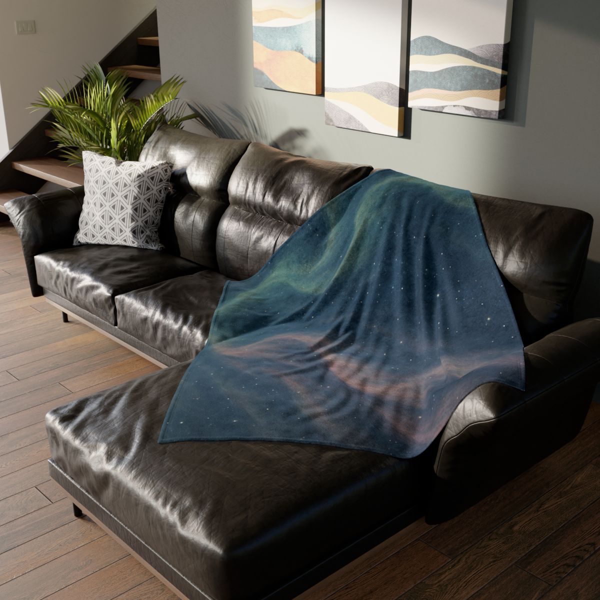Aurora Drift Star Mirage decorative home blankets