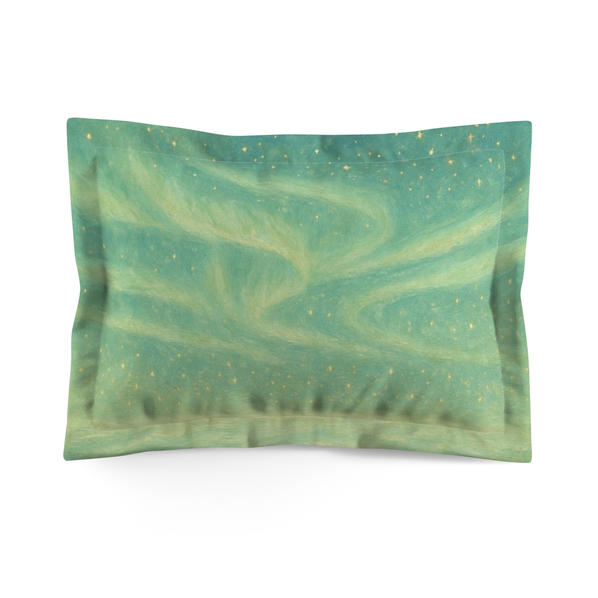 Aurora Drift Starfield unique shape pillows