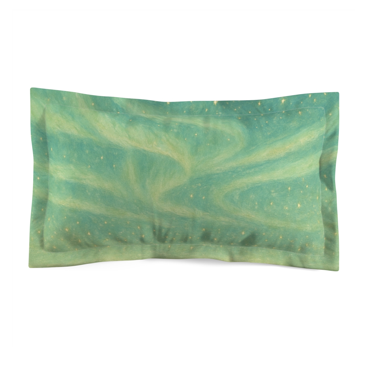 Aurora Drift Starfield unique shape pillows