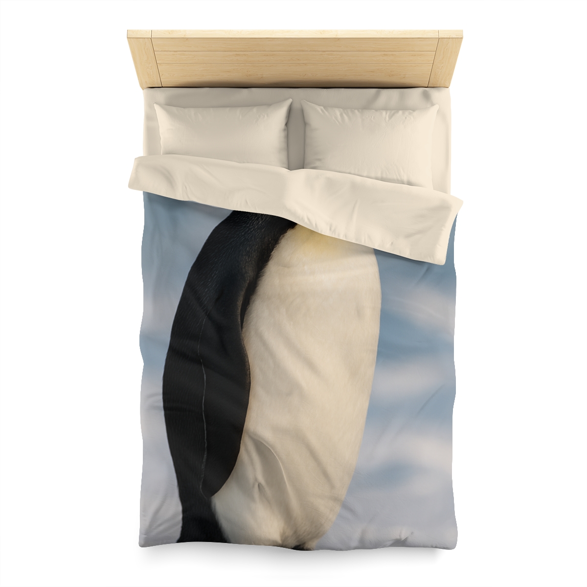 Aurora Drifter Emperor Penguin stylish duvet covers