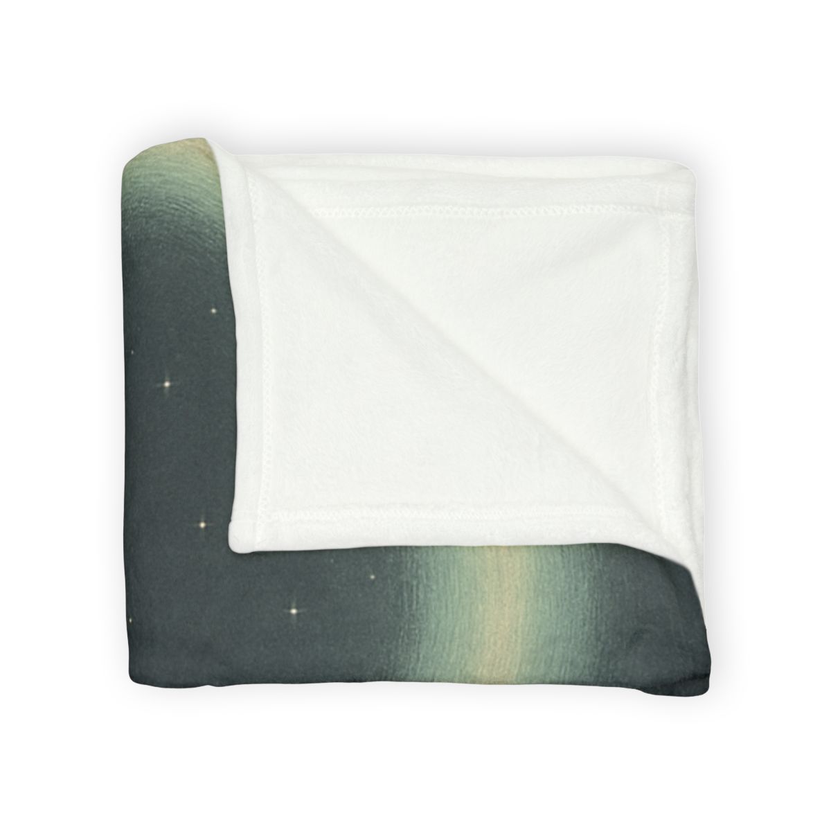 Aurora Dust Halo soft fleece blankets
