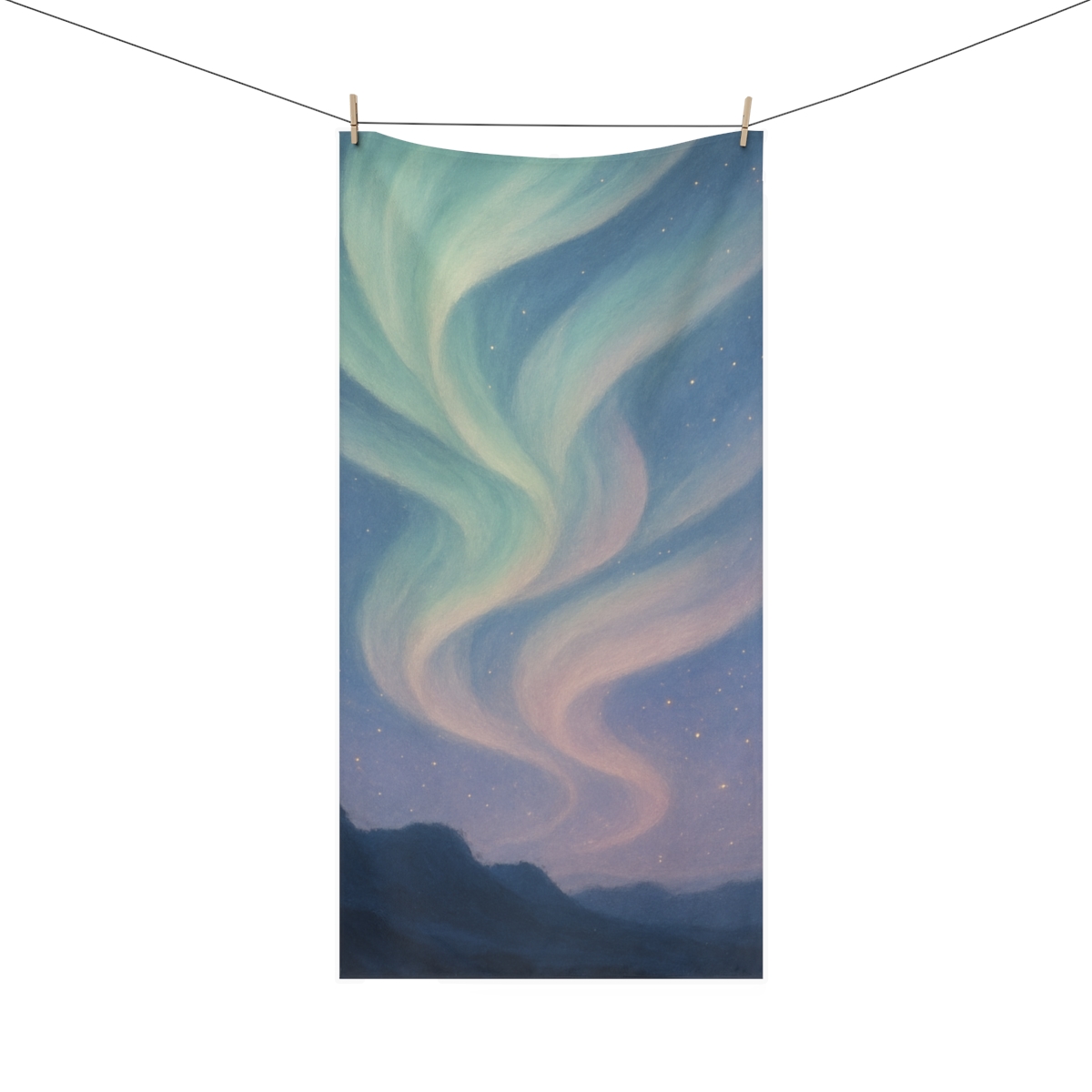Aurora Dust Petals comfortable face towels