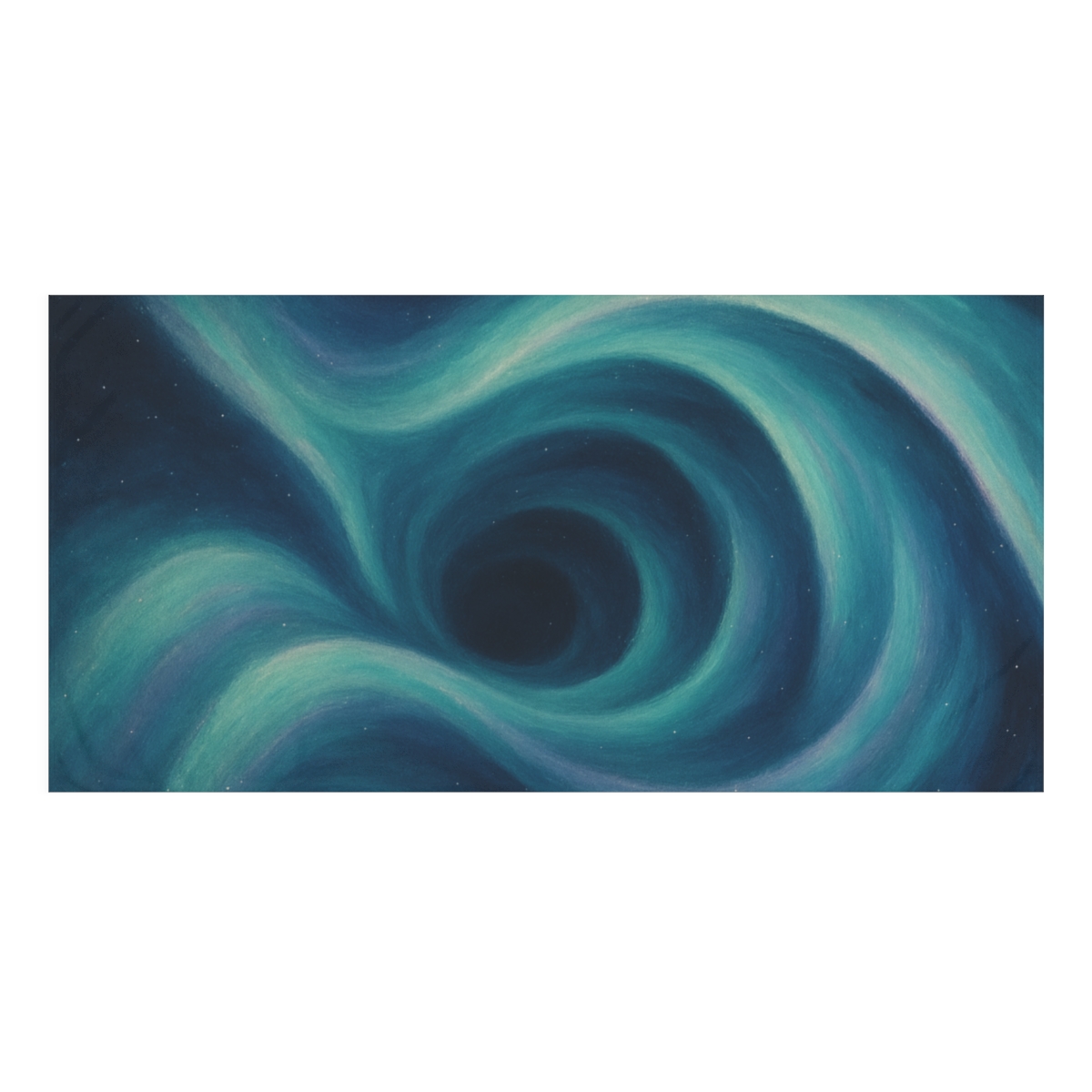 Aurora Dust Tunnels stylish beach towels