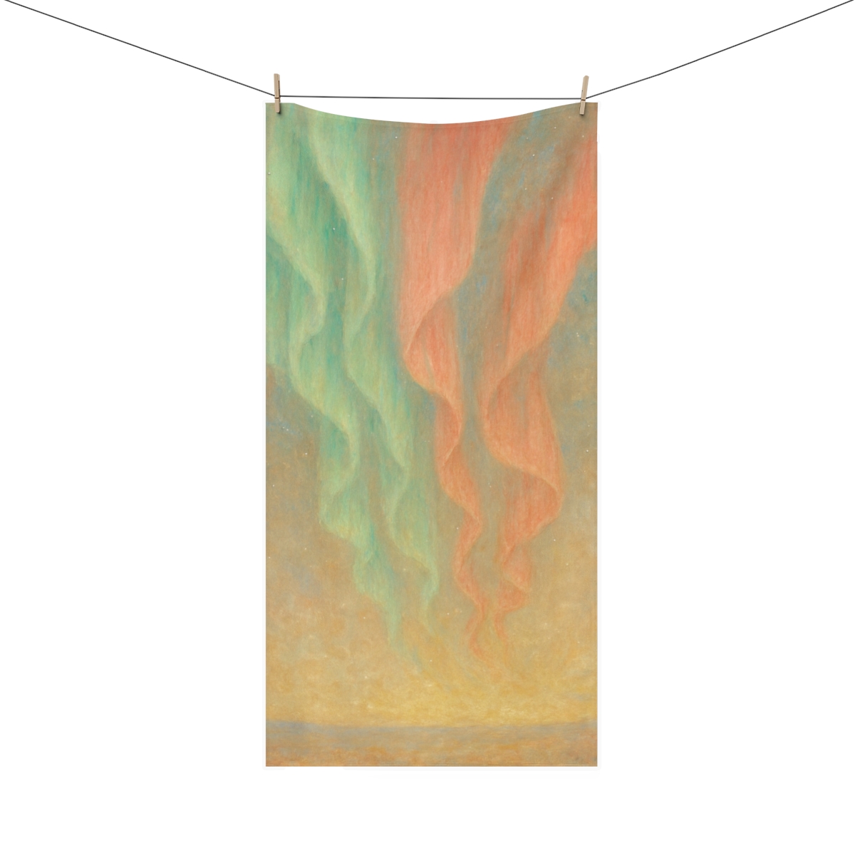 Aurora Dust Weave designer printed towels