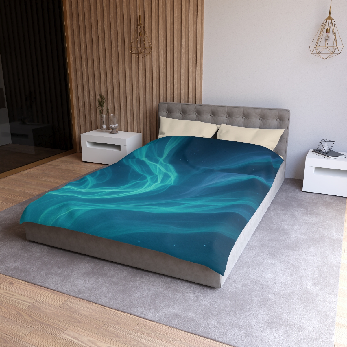 Aurora Filament Mosaic unique patterned duvets