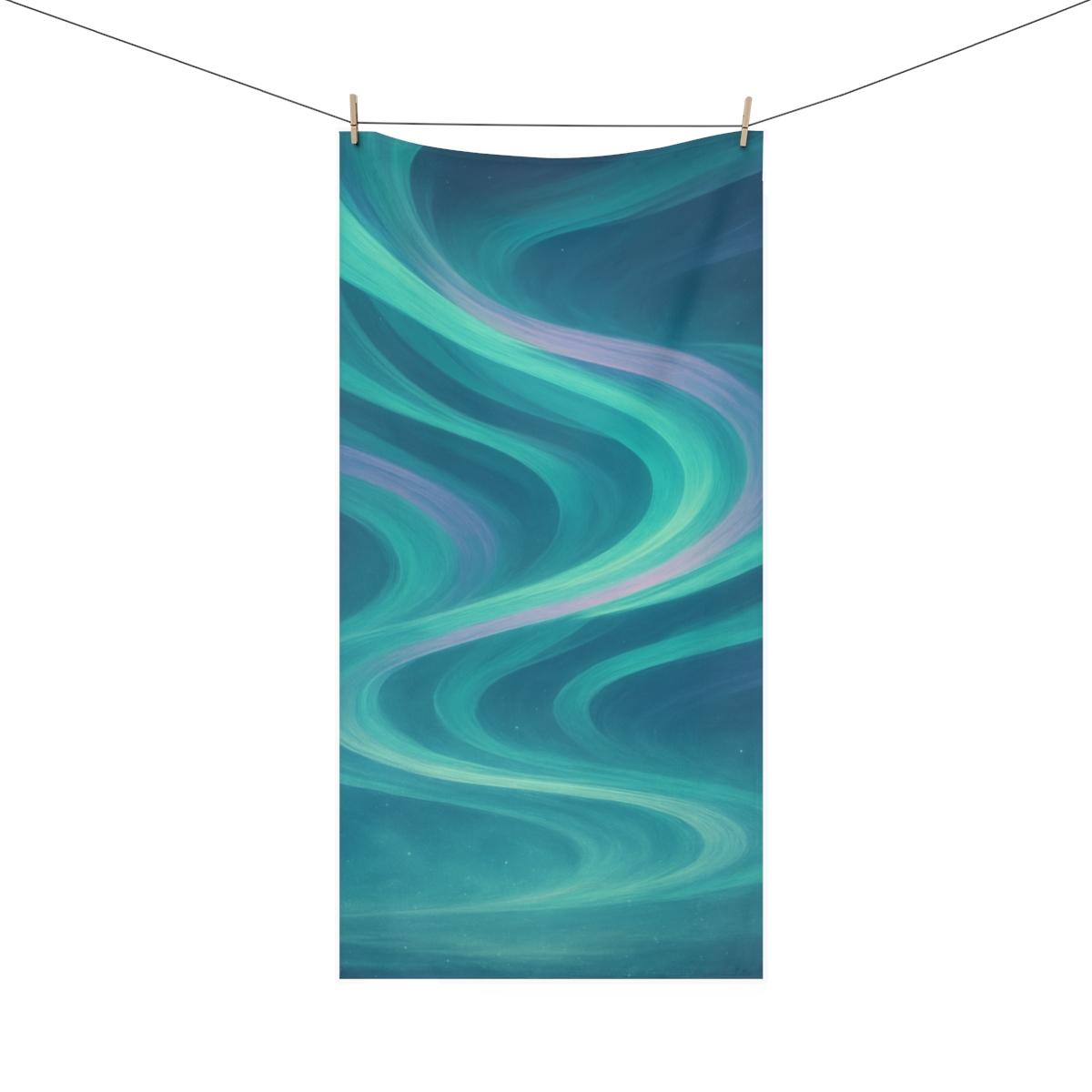 Aurora Filament Tapestry trendy hand towels