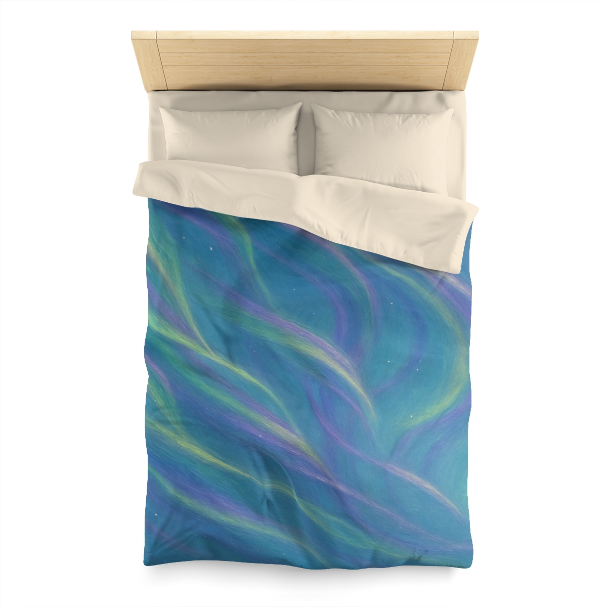 Aurora Filament Weave personalized bedding duvets