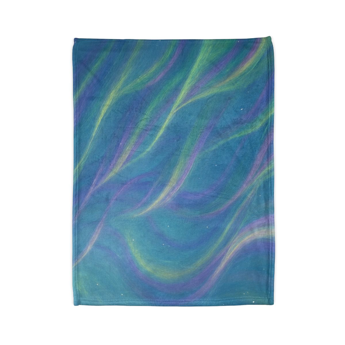 Aurora Filament Weave personalized cozy blankets