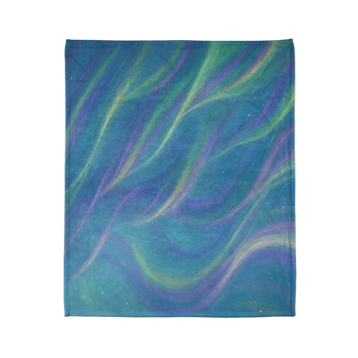 Aurora Filament Weave personalized cozy blankets