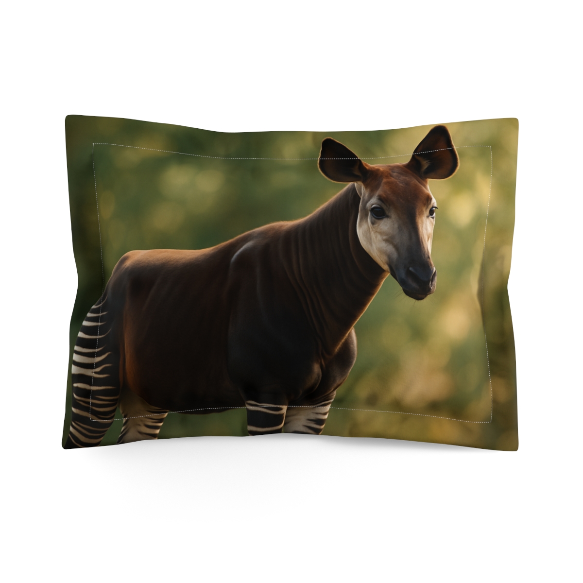 Aurora Gaze Okapi soft plush pillows