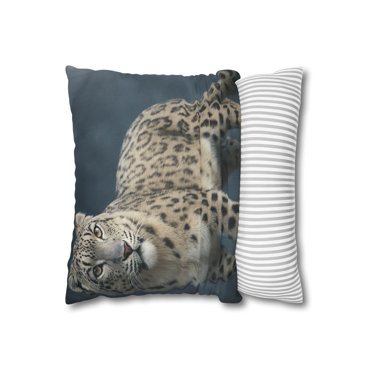 Aurora Gaze Snow Leopard trendy patterned pillow cases