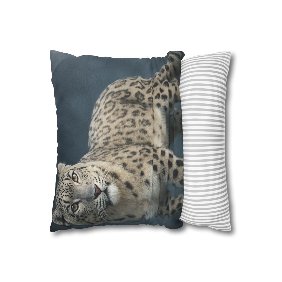 Aurora Gaze Snow Leopard trendy patterned pillow cases