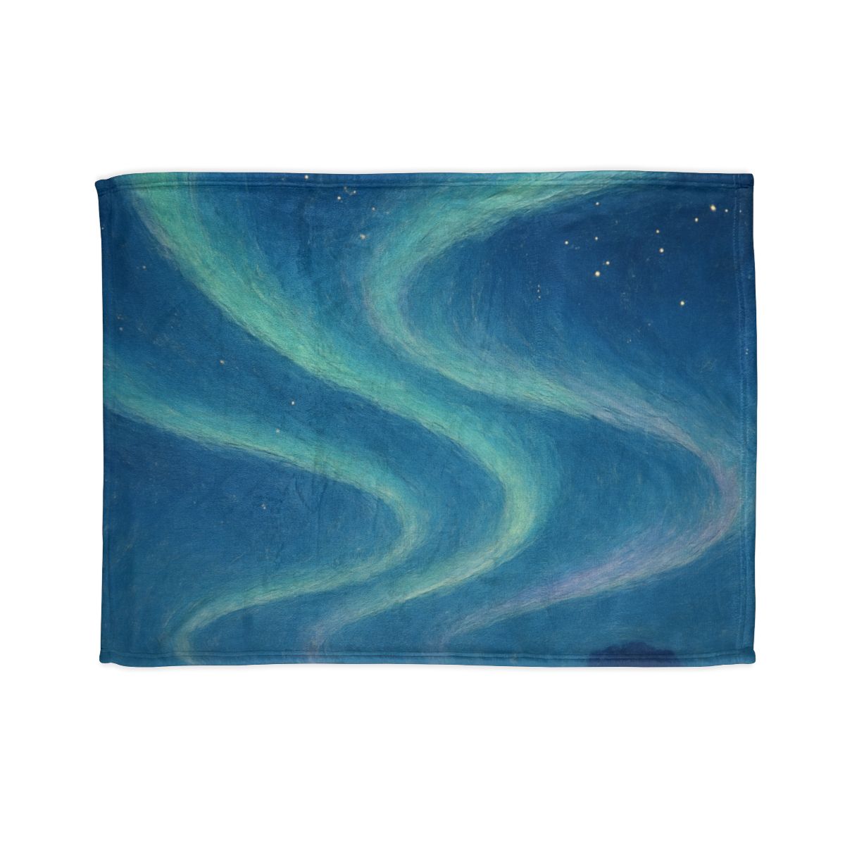 Aurora Halo Drift custom blankets