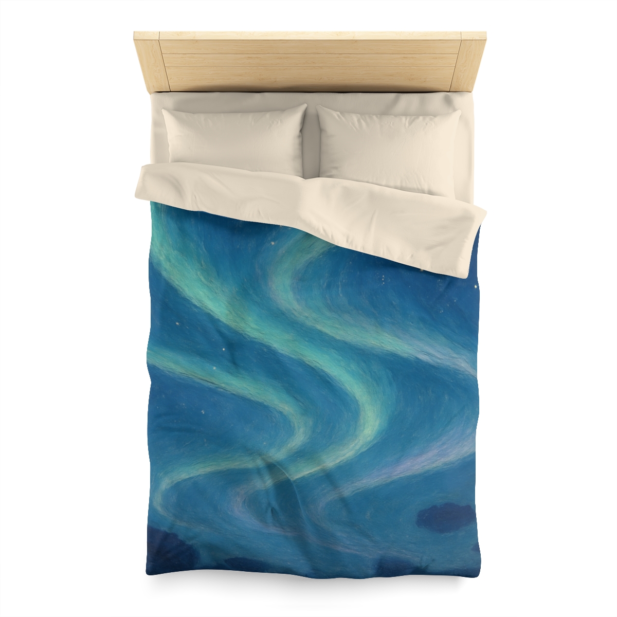 Aurora Halo Drift stylish duvet covers