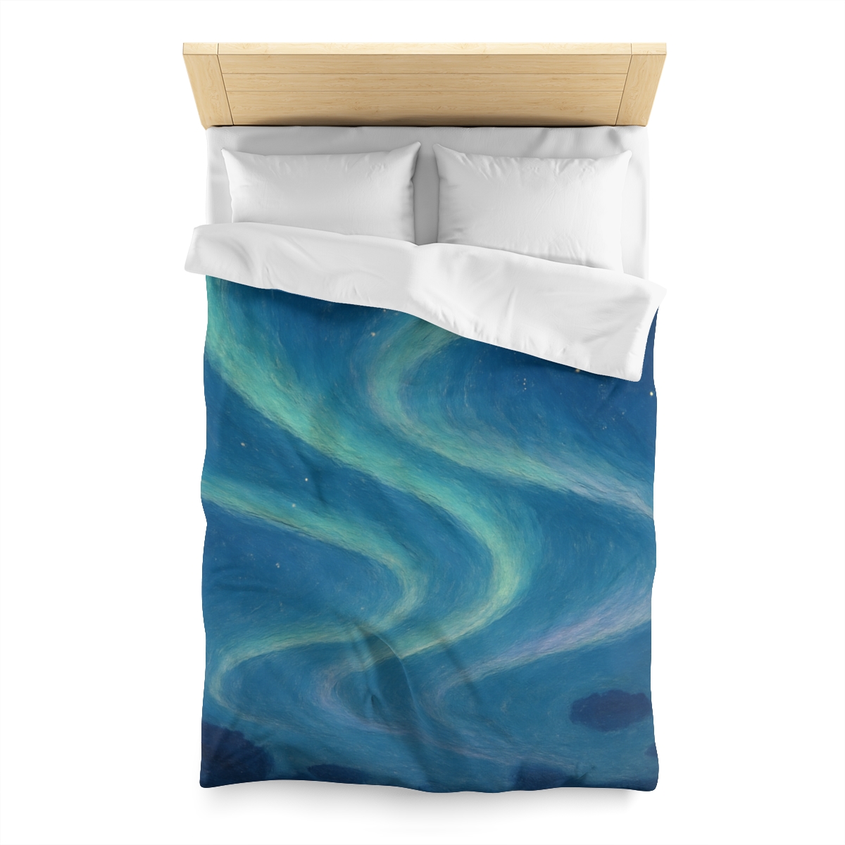 Aurora Halo Drift stylish duvet covers