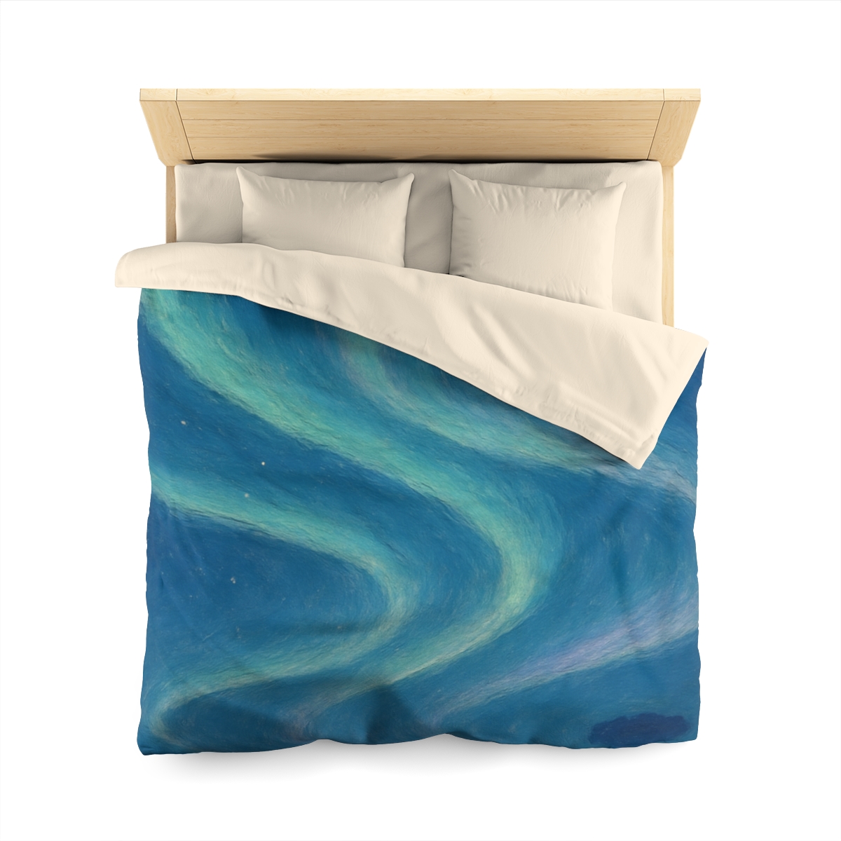 Aurora Halo Drift stylish duvet covers