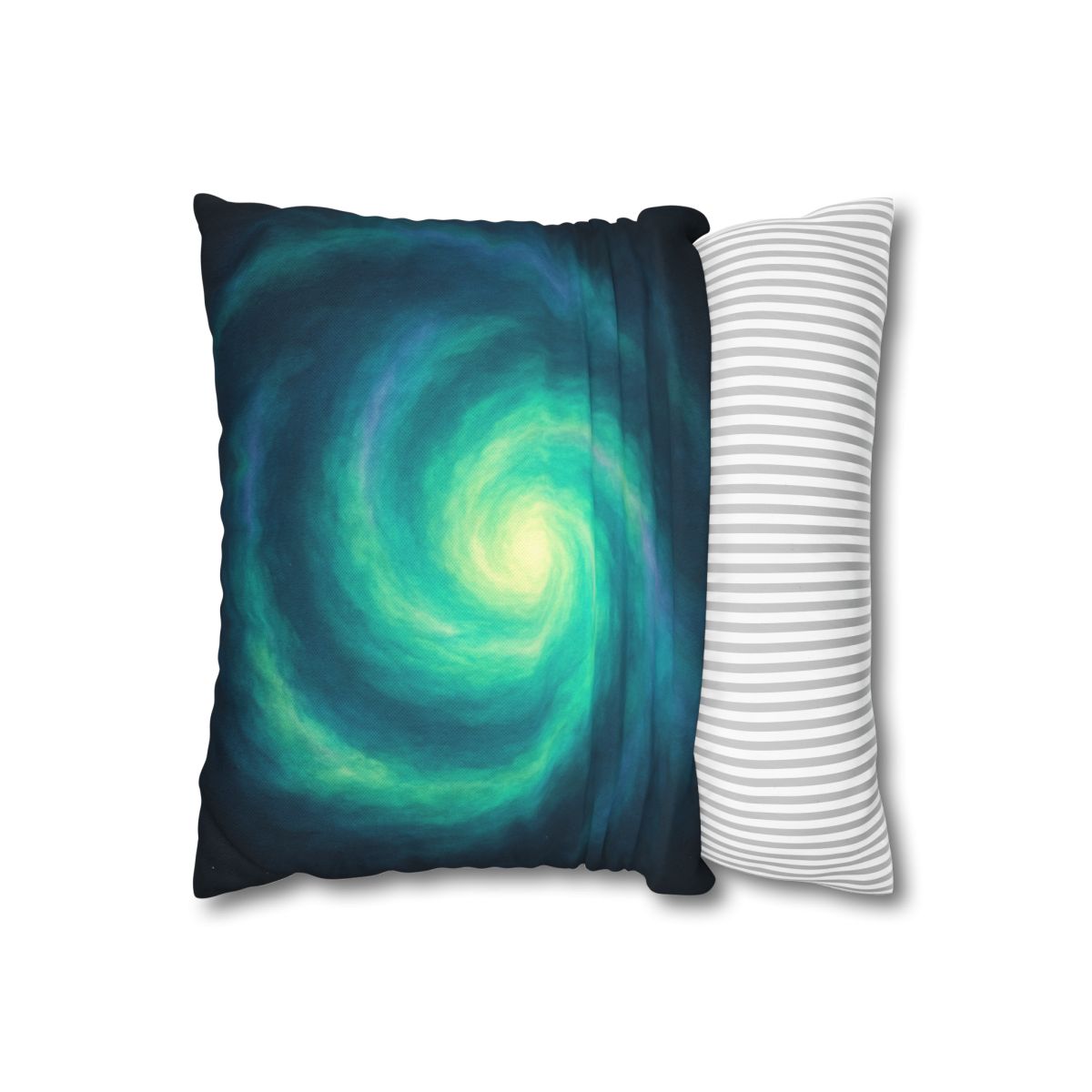 Aurora Halo Spiral soft cotton pillow cases