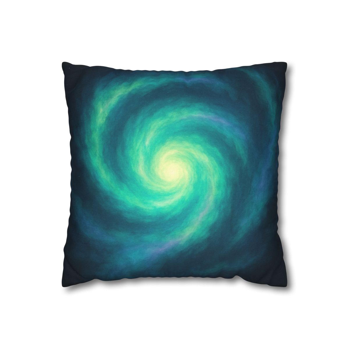Aurora Halo Spiral soft cotton pillow cases
