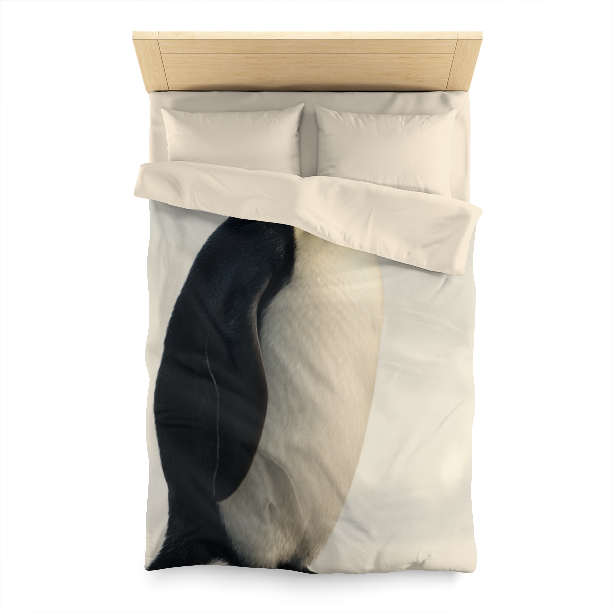 Aurora Hush Emperor Penguin warm winter duvets