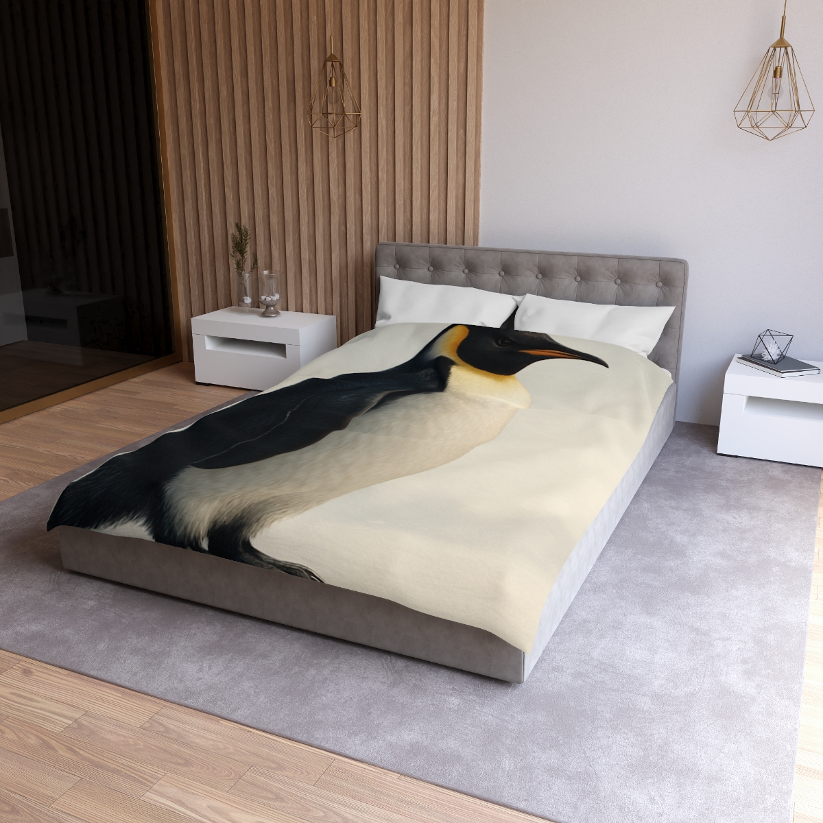 Aurora Hush Emperor Penguin warm winter duvets