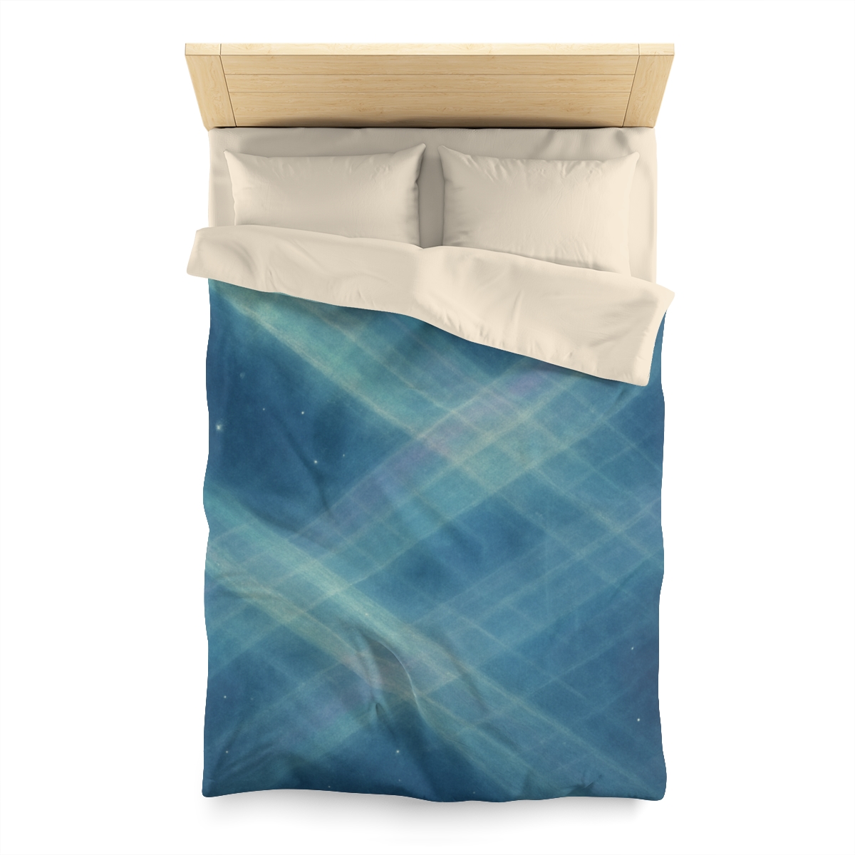 Aurora Lattice Drift soft comforter duvets