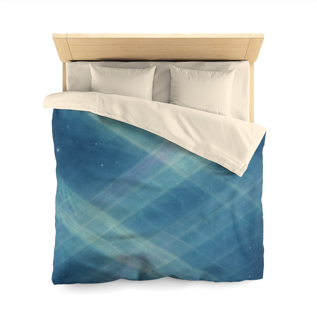 Aurora Lattice Drift soft comforter duvets