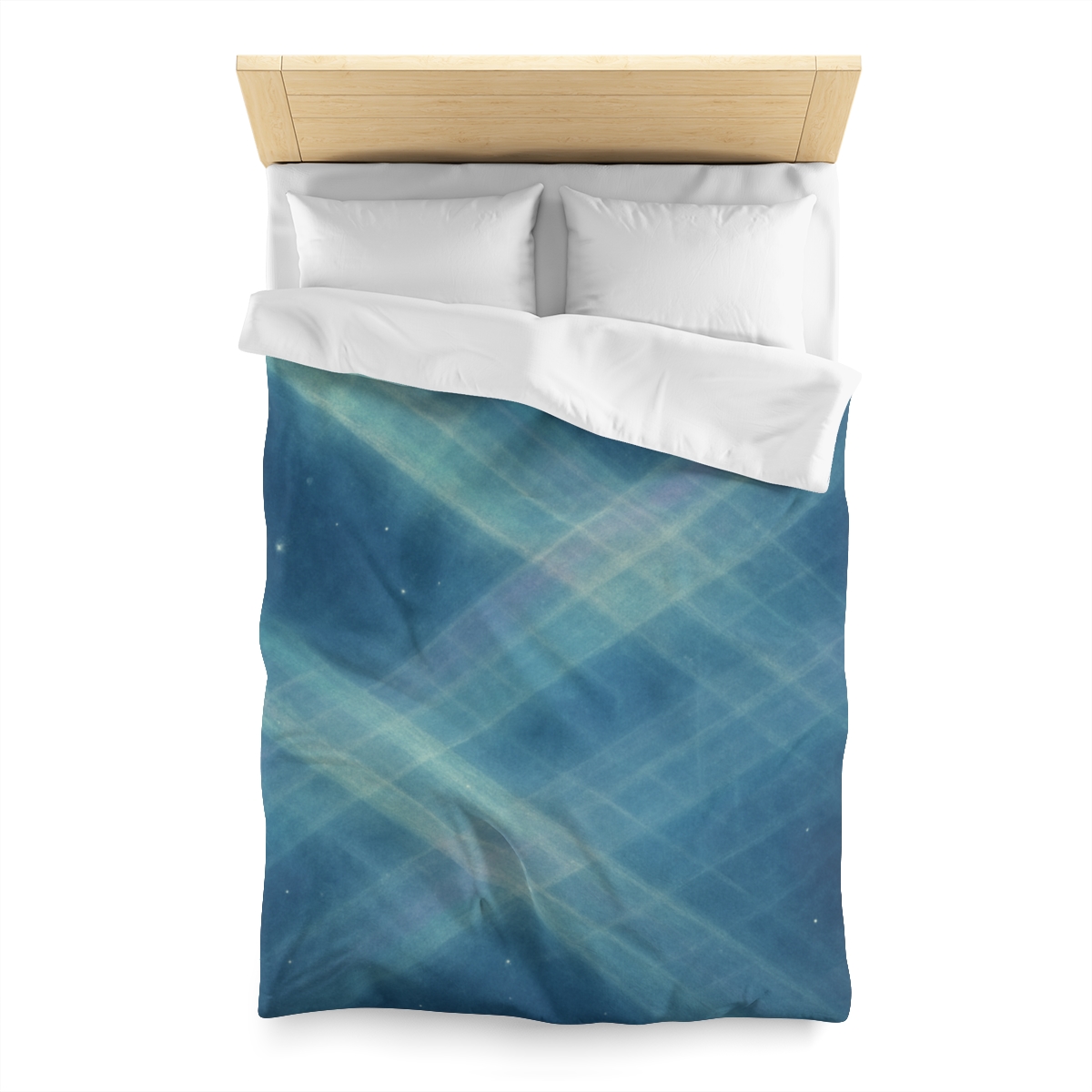 Aurora Lattice Drift soft comforter duvets