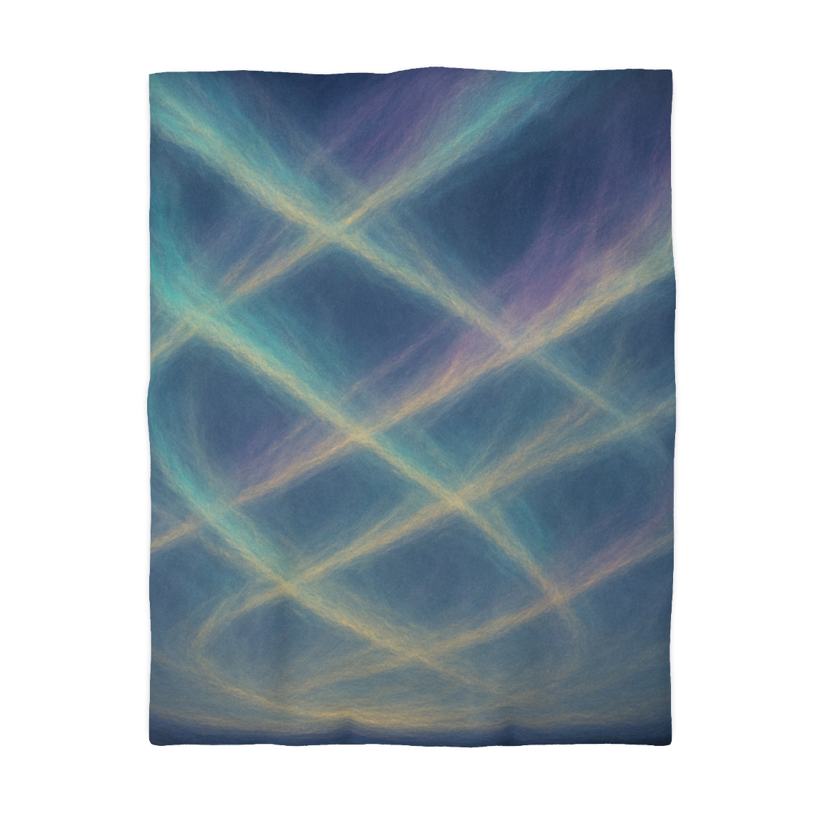 Aurora Lattice Horizon custom duvets