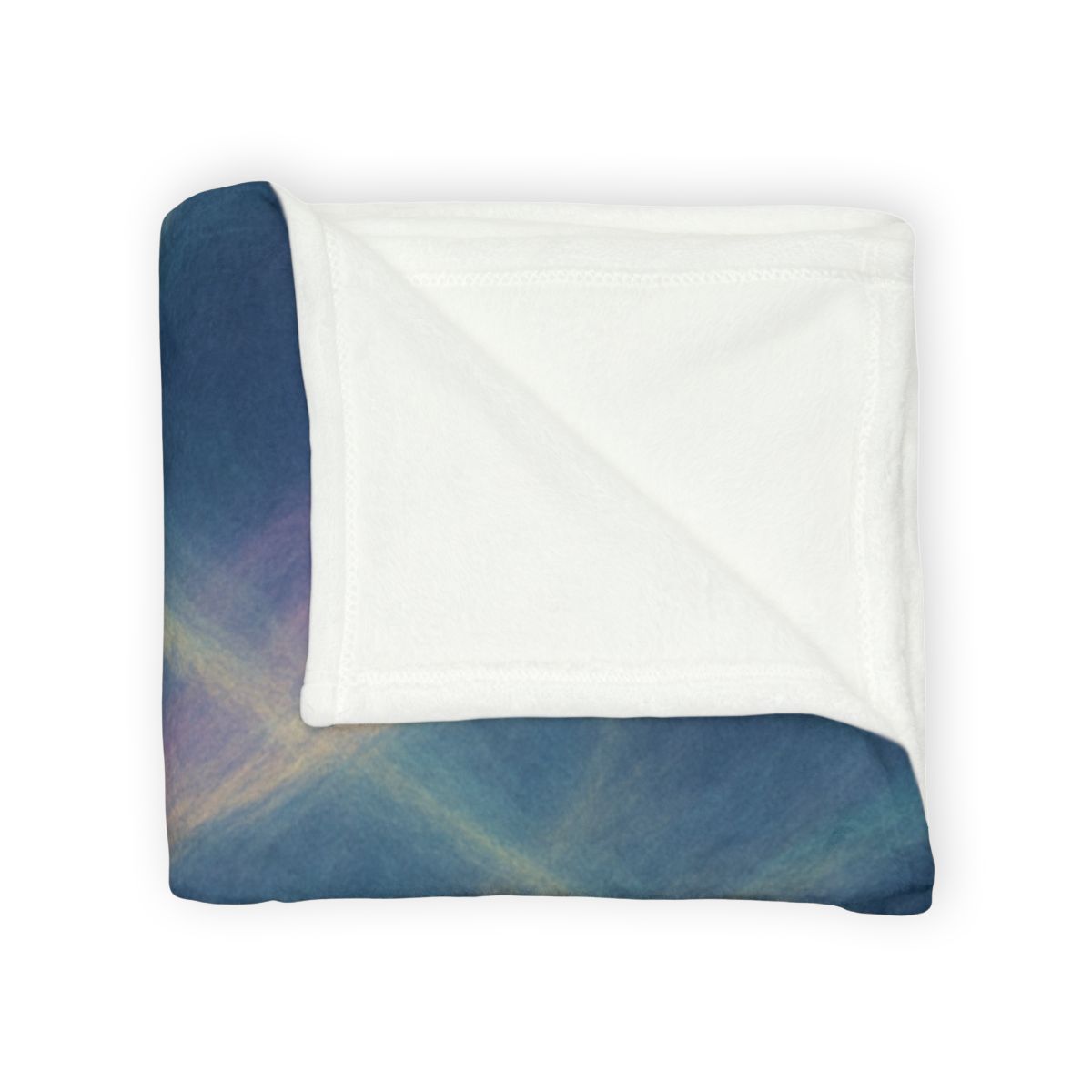 Aurora Lattice Horizon soft fleece blankets