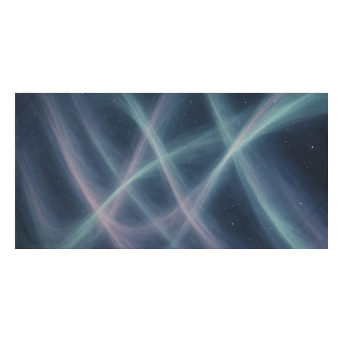 Aurora Lattice Nebula stylish beach towels