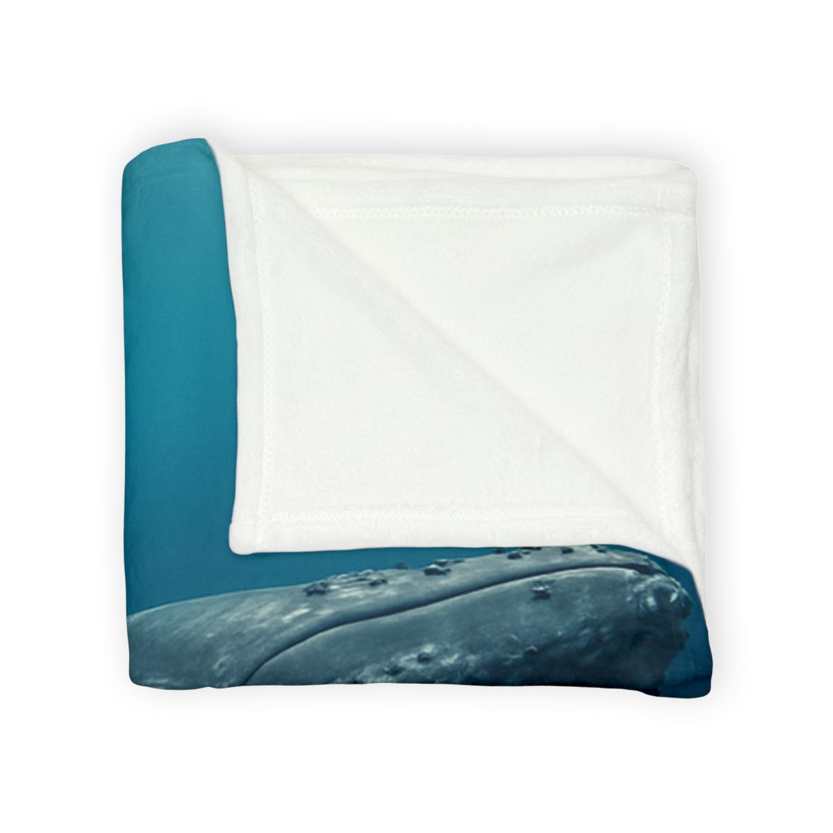 Aurora Listener Humpback Whale designer printed blankets