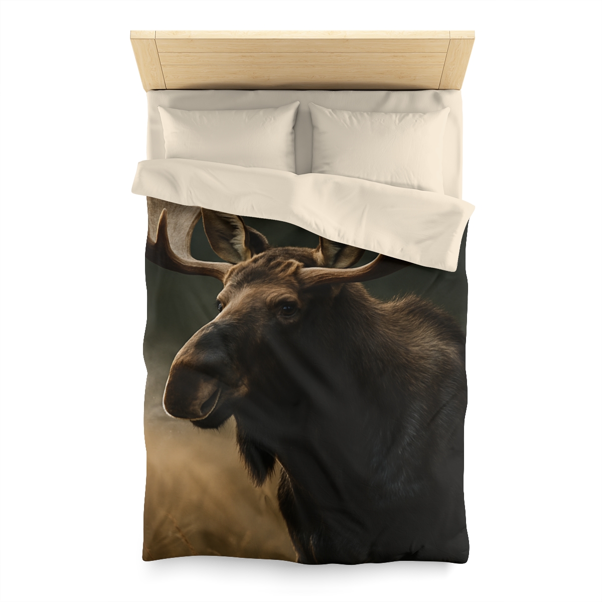 Aurora Listener Moose soft comforter duvets