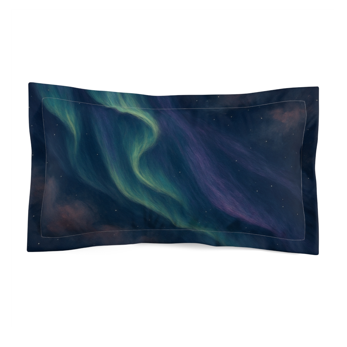 Aurora Nebula Tidal Flow soft plush pillows
