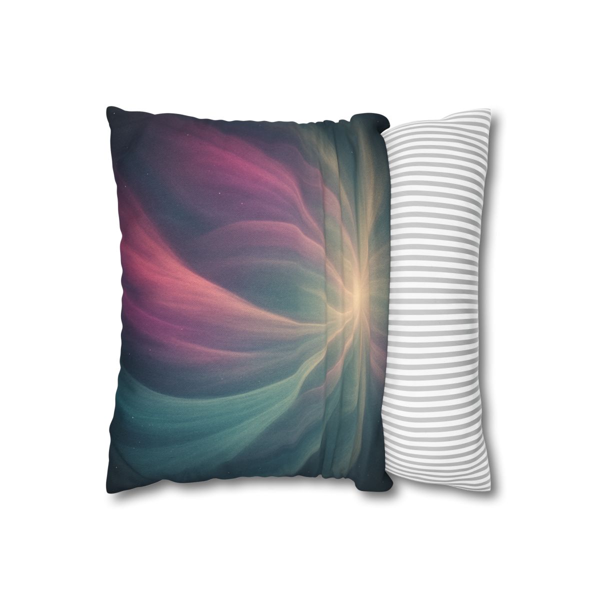 Aurora Nexus Bloom custom pillow cases