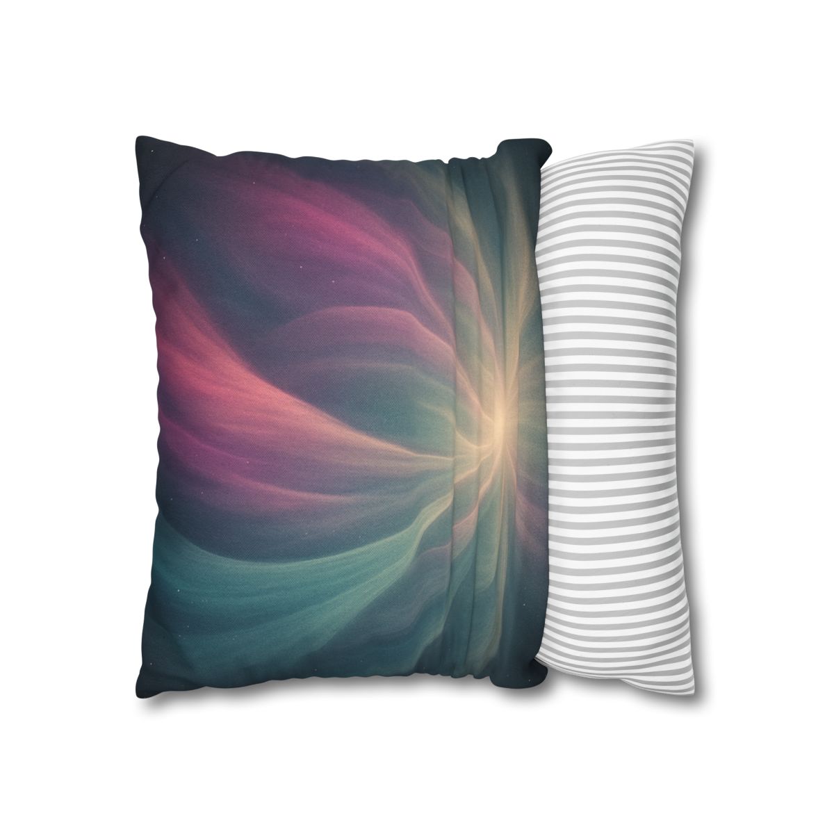 Aurora Nexus Bloom custom pillow cases