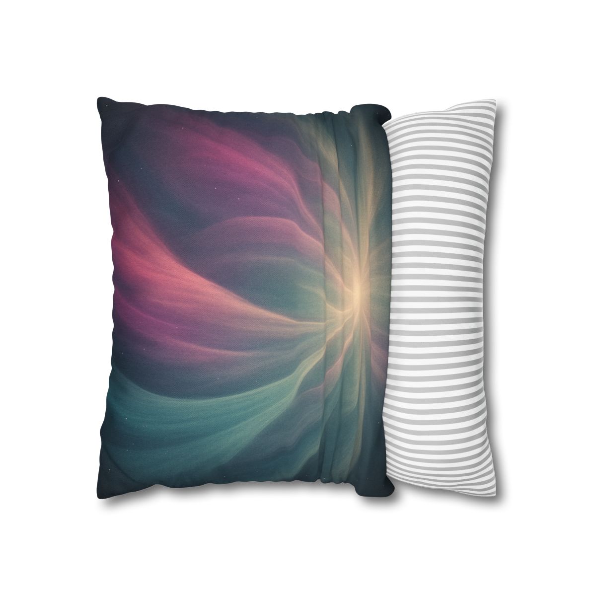 Aurora Nexus Bloom custom pillow cases