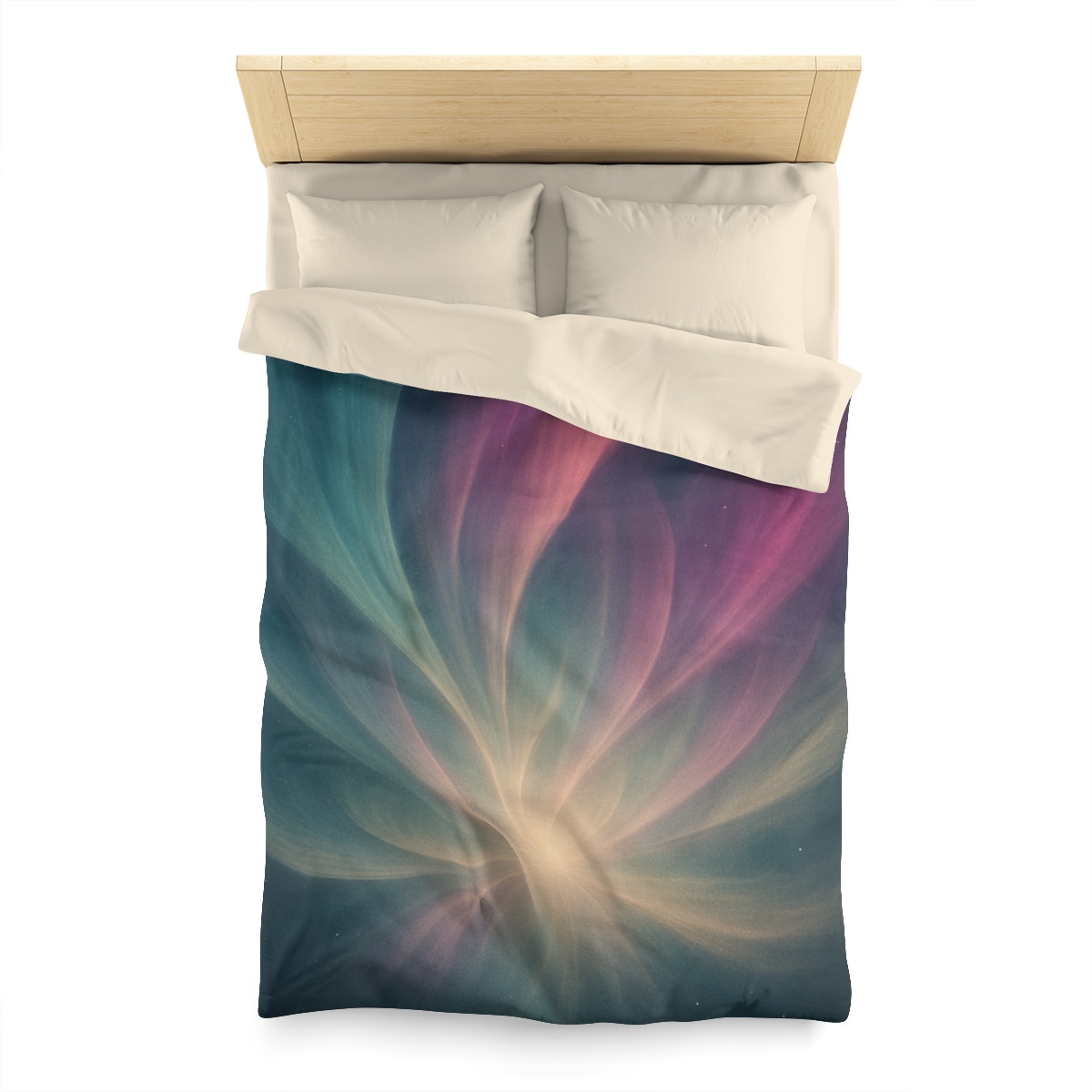 Aurora Nexus Bloom custom duvets