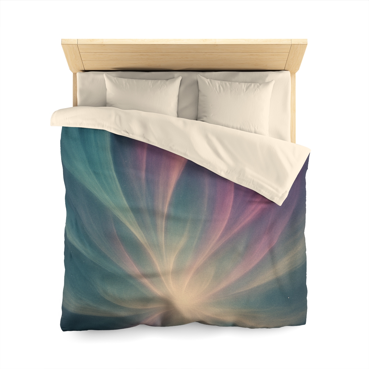Aurora Nexus Bloom custom duvets