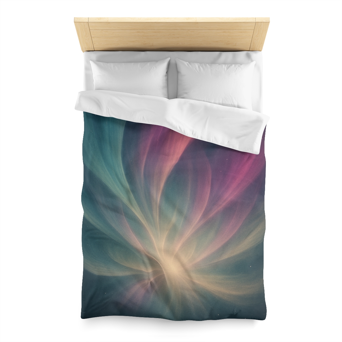 Aurora Nexus Bloom custom duvets