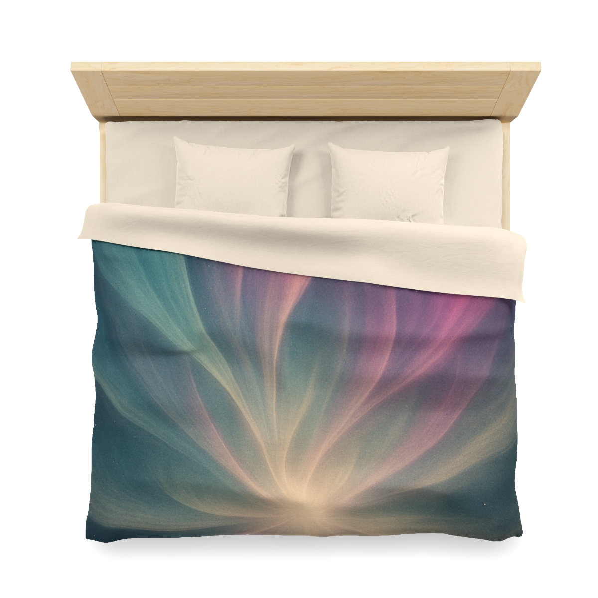 Aurora Nexus Bloom custom duvets