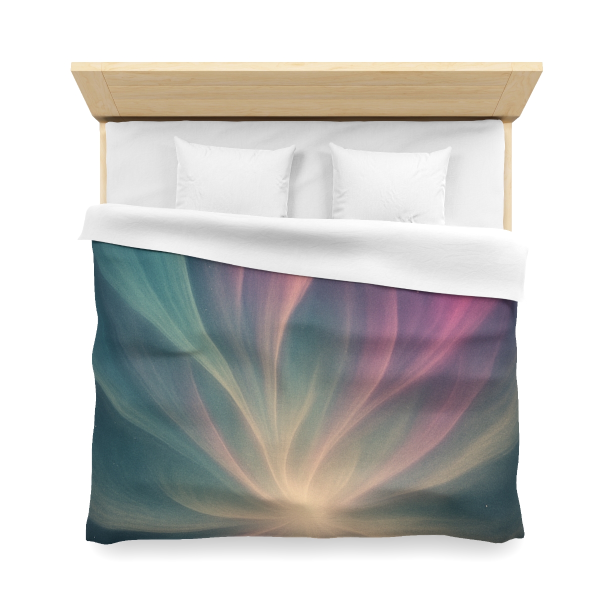 Aurora Nexus Bloom custom duvets