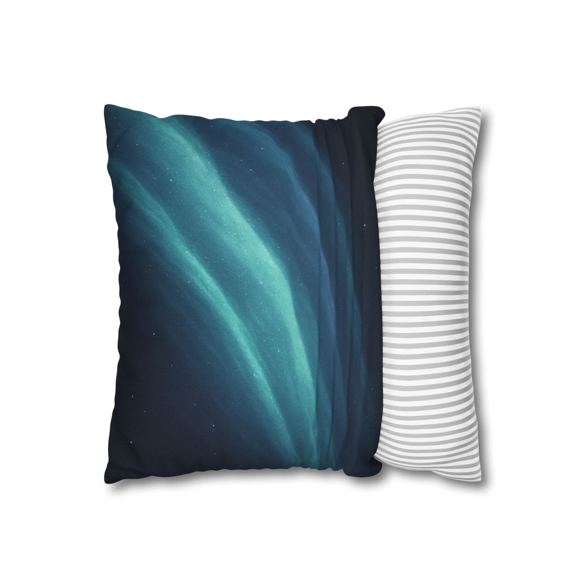 Aurora Particle Drift personalized pillow covers