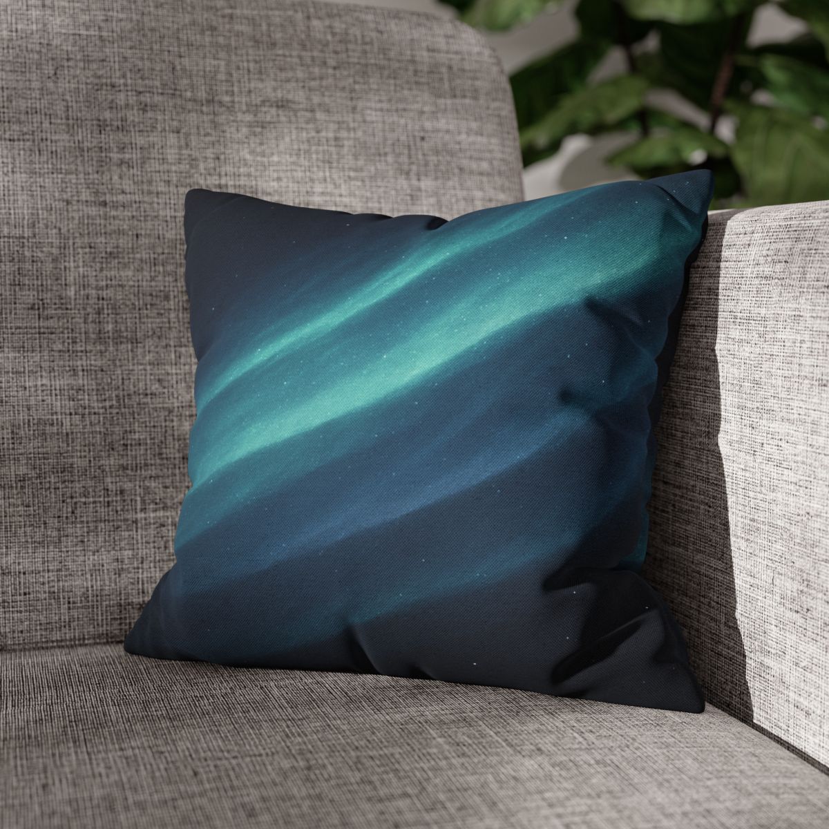Aurora Particle Drift personalized pillow covers