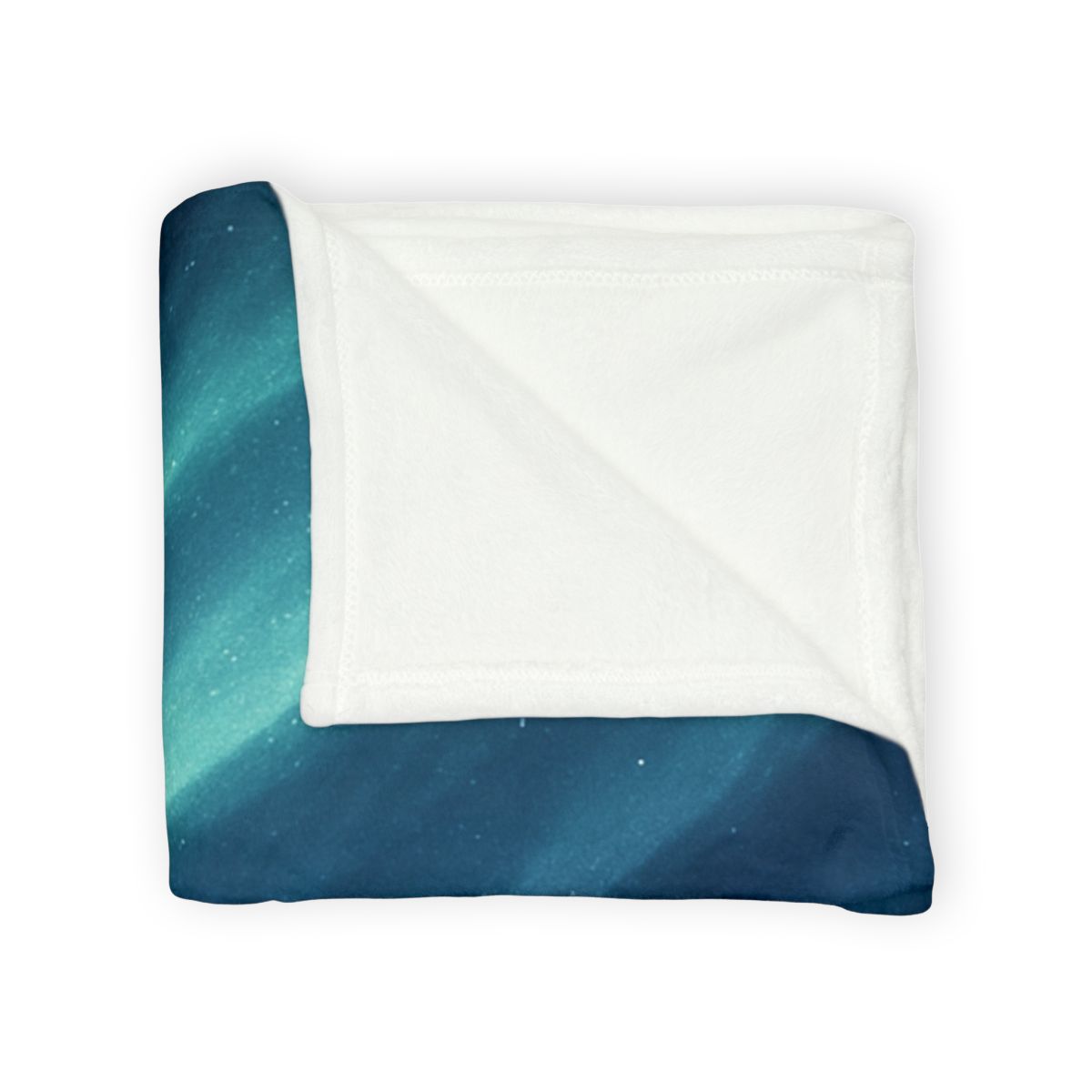 Aurora Particle Drift personalized cozy blankets