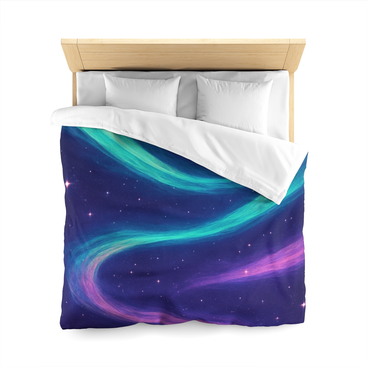 Aurora Plasma Ribbon Drift warm winter duvets